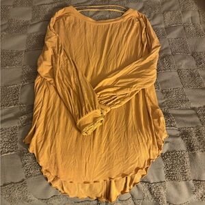 FP Movement by Free People Golden Long Sleeve Top
